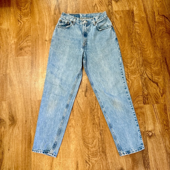 Vintage 550 Levi’s Jeans. Paper tag. 6 Miss S. 26 - Picture 2 of 11